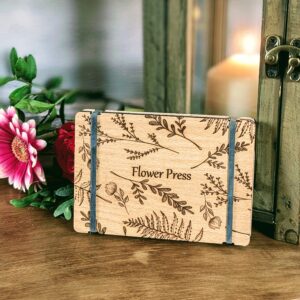 Wooden Pocket Flower Press Travel Flower