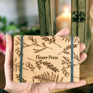 Wooden Pocket Flower Press Travel Flower