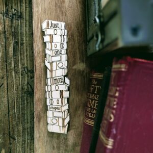 Wooden Engraved Bookmark Eco Friendly
