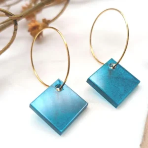 Minimalist Geometric Style Hoop Earrings